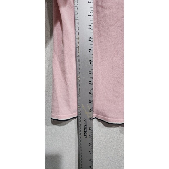 SML Design Women's Shell Cardigan Set size L Silk Pink - Picture 10 of 13